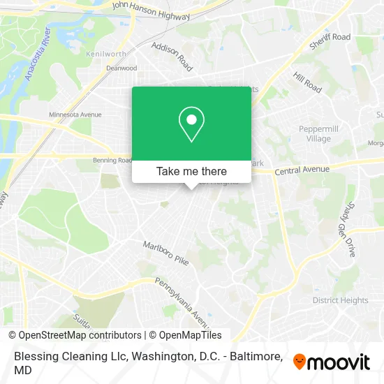Blessing Cleaning Llc map