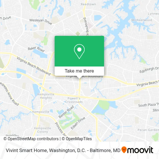 Vivint Smart Home map