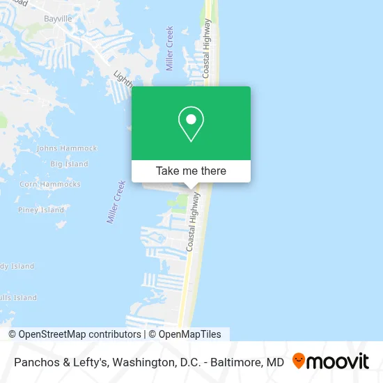 Panchos & Lefty's map