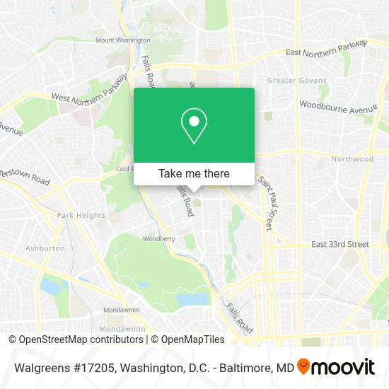 Walgreens #17205 map