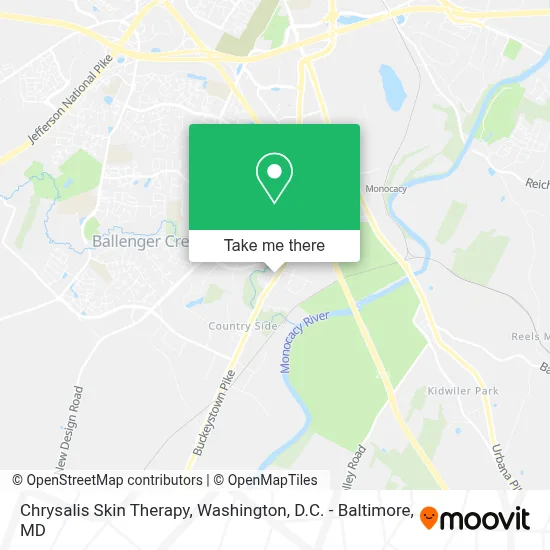 Chrysalis Skin Therapy map