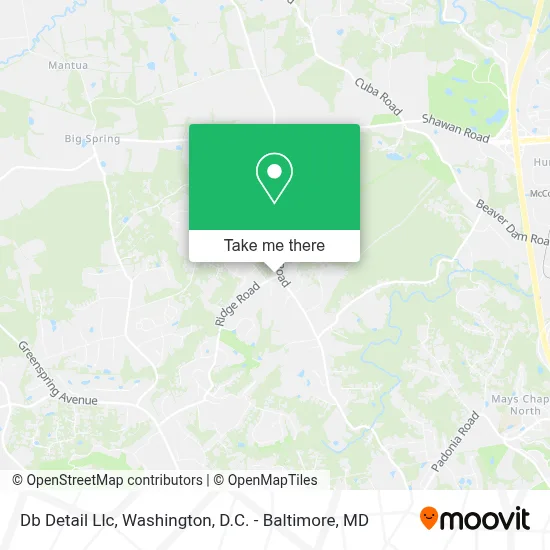 Db Detail Llc map