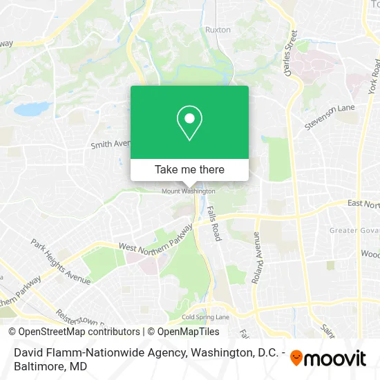 David Flamm-Nationwide Agency map