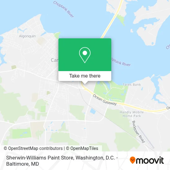 Sherwin-Williams Paint Store map