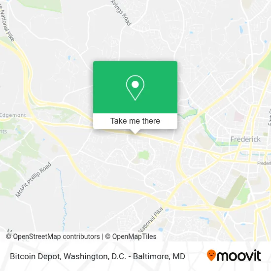 Bitcoin Depot map
