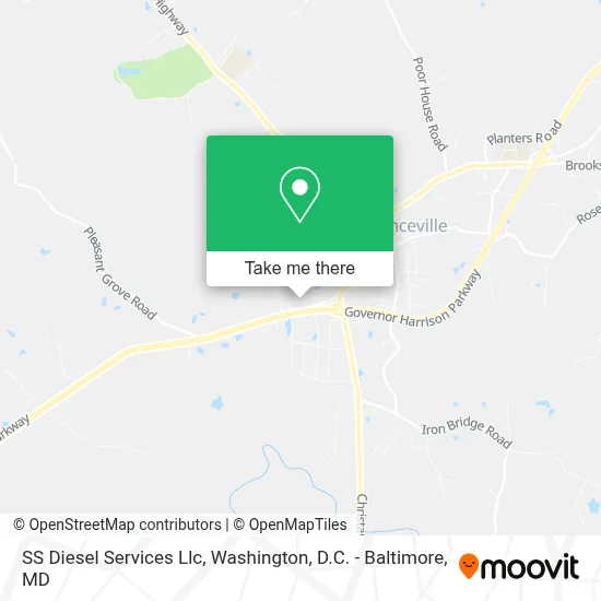 SS Diesel Services Llc map