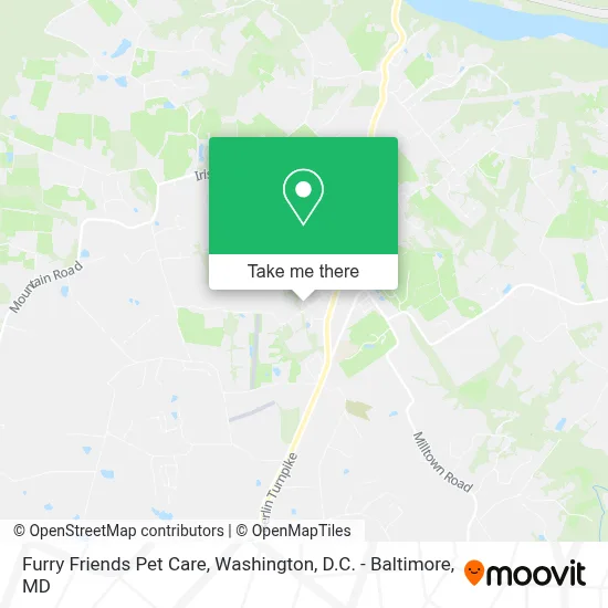 Furry Friends Pet Care map