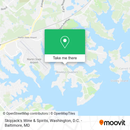 Skipjack's Wine & Spirits map