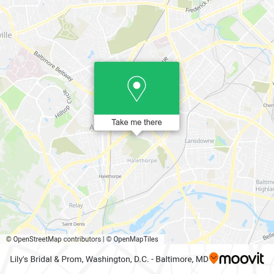 Lily's Bridal & Prom map