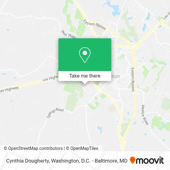 Cynthia Dougherty map