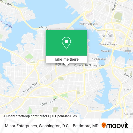 Micor Enterprises map