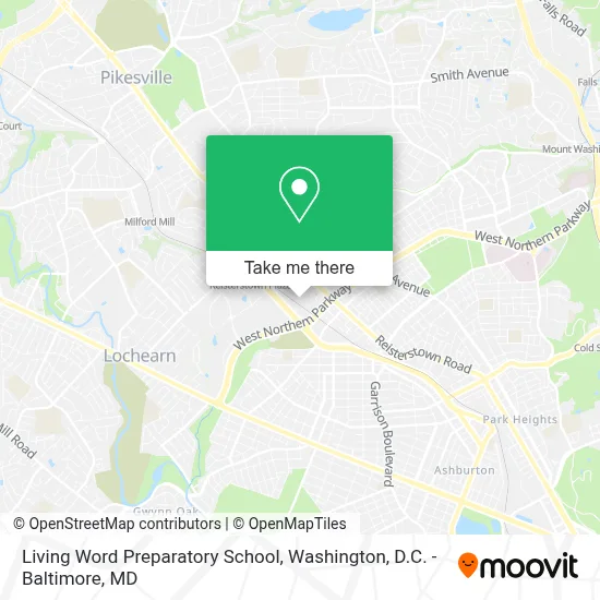 Living Word Preparatory School map