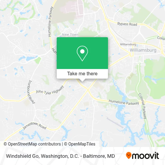 Mapa de Windshield Go