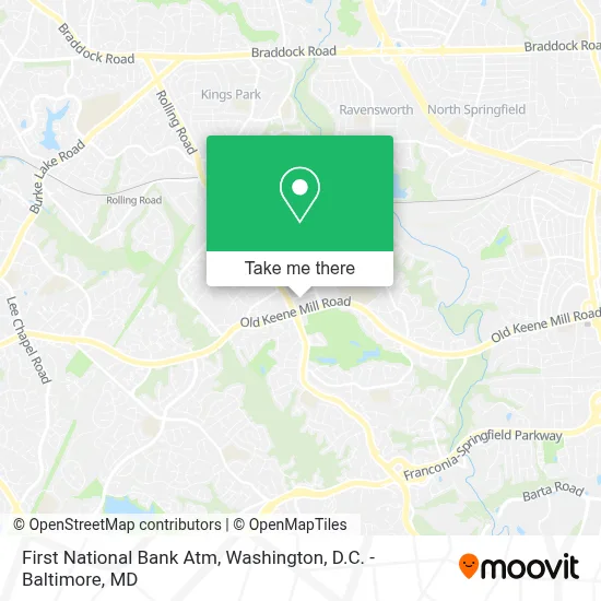 First National Bank Atm map