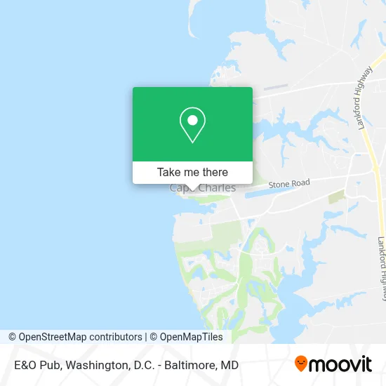 E&O Pub map