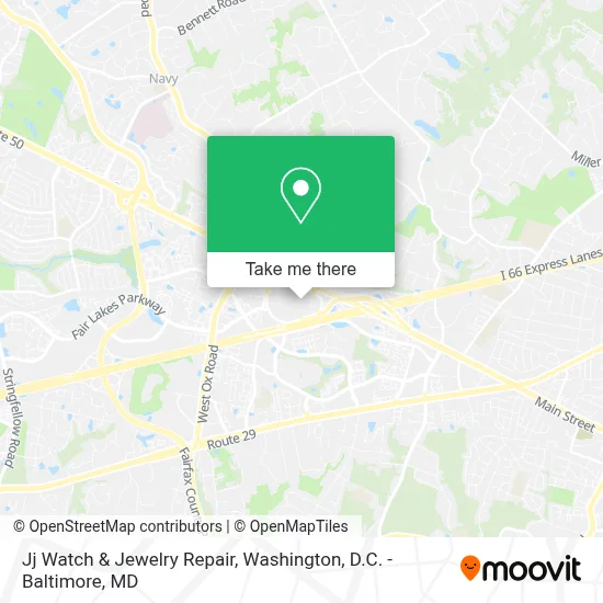 Jj Watch & Jewelry Repair map