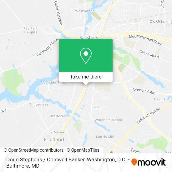 Doug Stephens / Coldwell Banker map