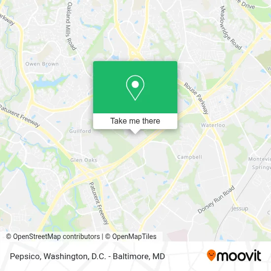 Pepsico map