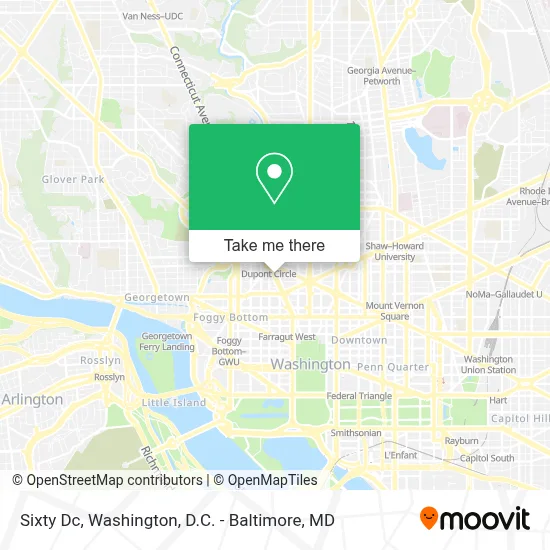 Sixty Dc map