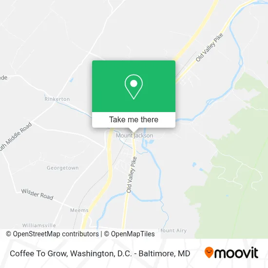 Coffee To Grow map