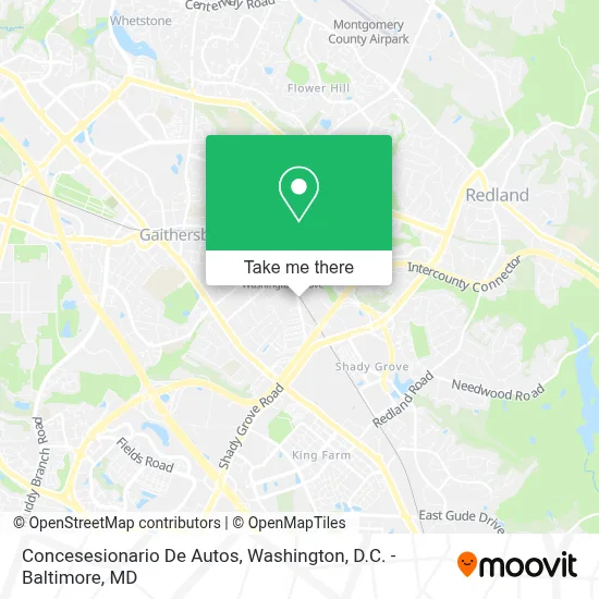 Concesesionario De Autos map