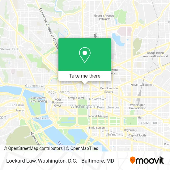 Lockard Law map
