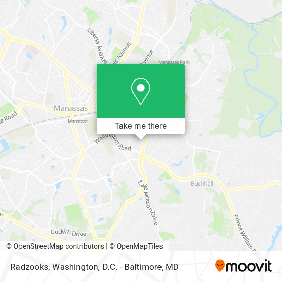 Radzooks map