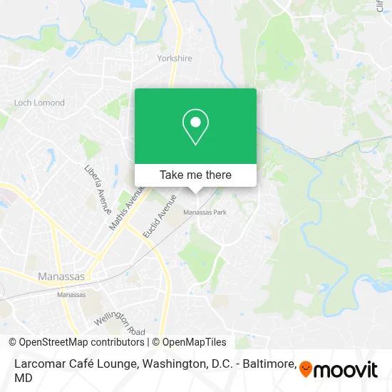 Larcomar Café Lounge map