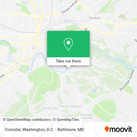 Coinstar map