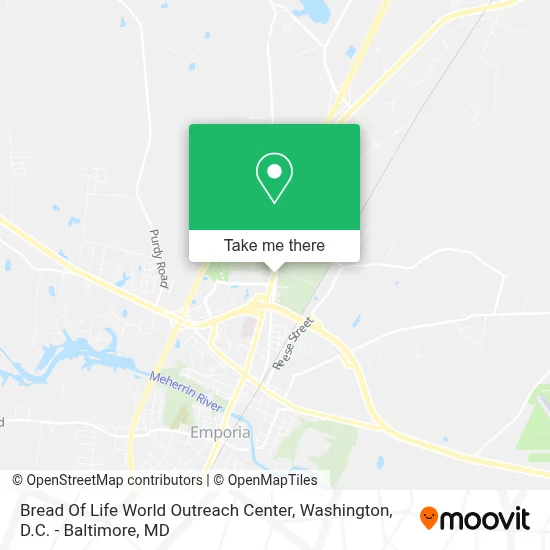 Bread Of Life World Outreach Center map