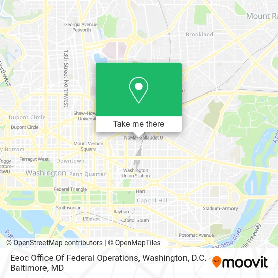 Eeoc Office Of Federal Operations map