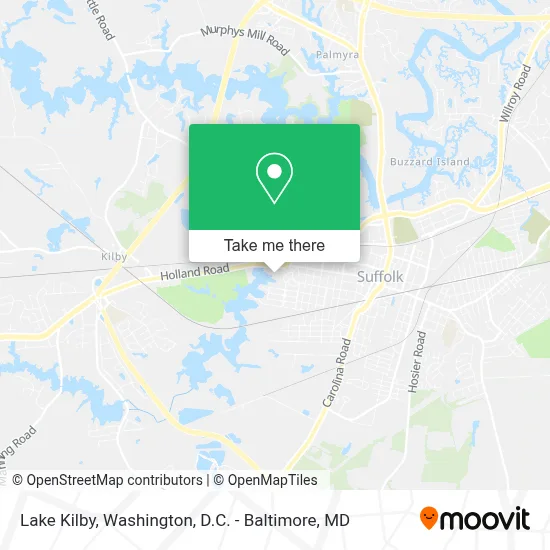 Lake Kilby map