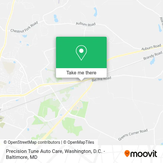 Precision Tune Auto Care map