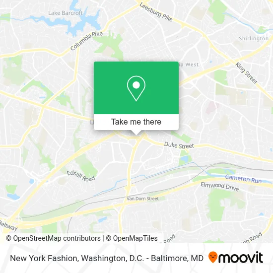 New York Fashion map