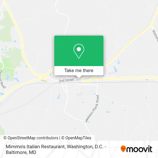 Mimmo's Italian Restaurant map
