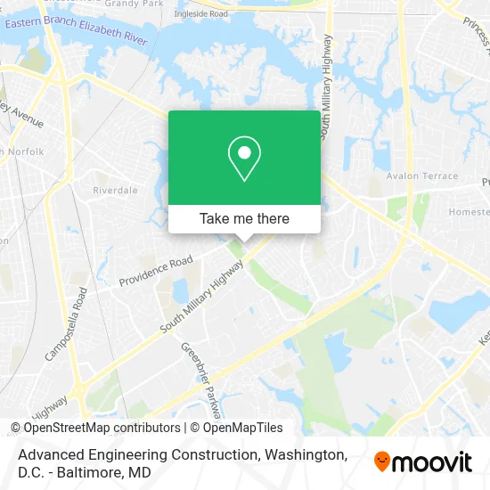 Advanced Engineering Construction map