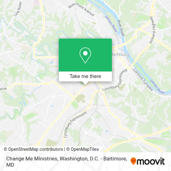Change Me Ministries map