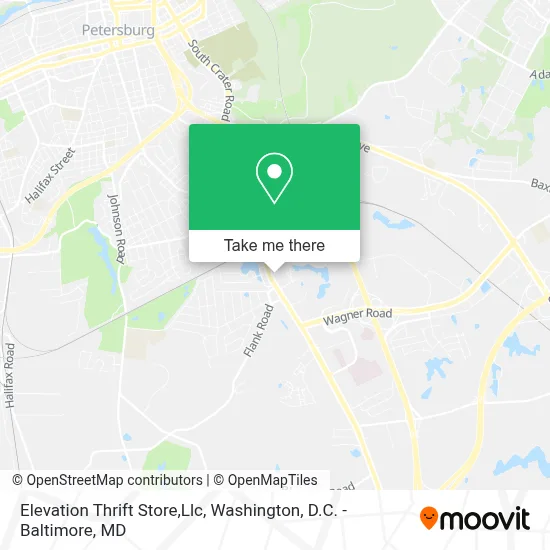Elevation Thrift Store,Llc map