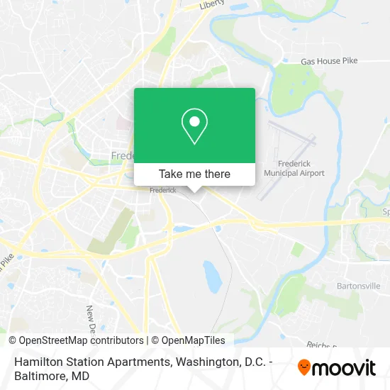 Hamilton Station Apartments map
