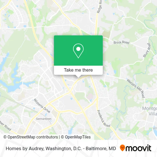 Homes by Audrey map