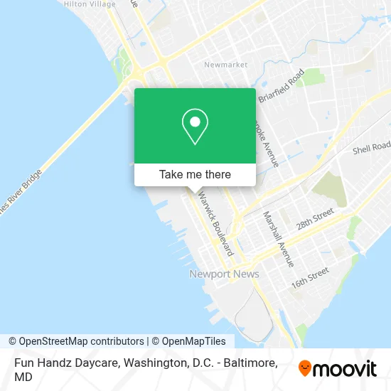 Fun Handz Daycare map