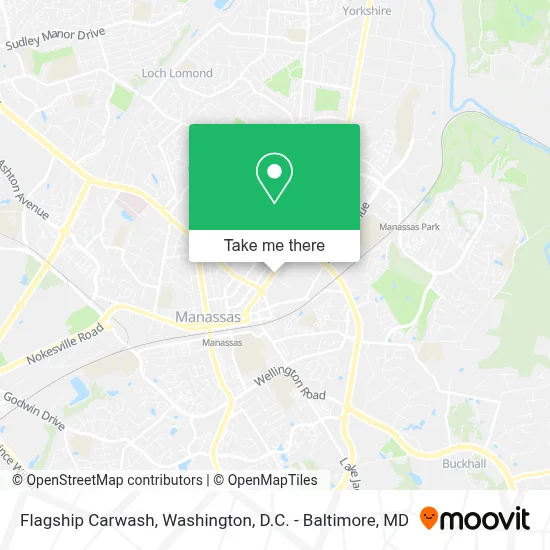 Flagship Carwash map