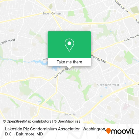 Lakeside Plz Condominium Association map