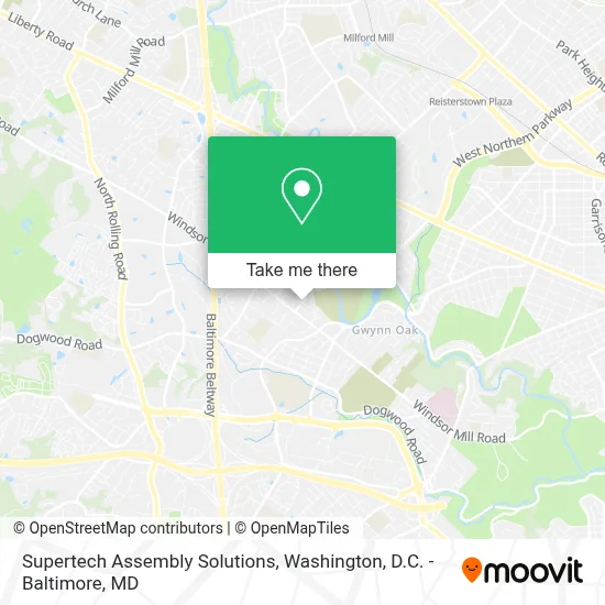 Supertech Assembly Solutions map
