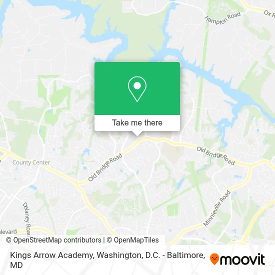 Kings Arrow Academy map