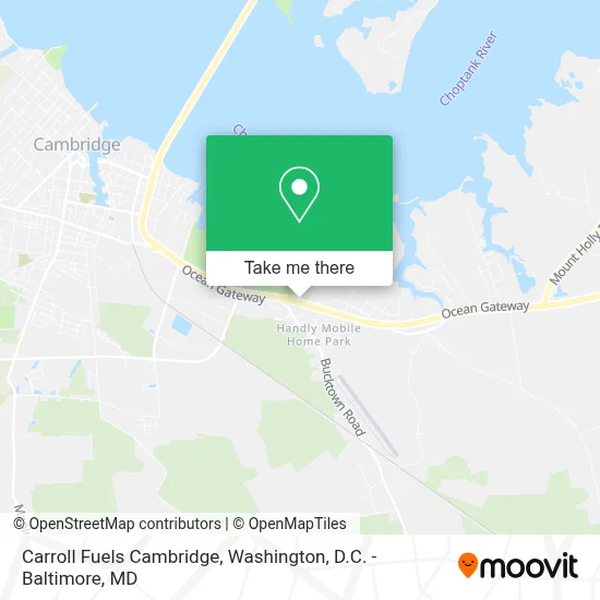 Carroll Fuels Cambridge map