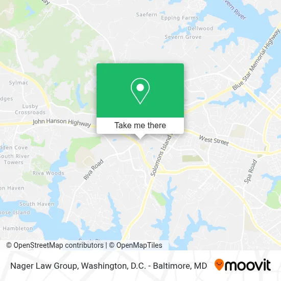 Nager Law Group map