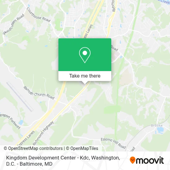Kingdom Development Center - Kdc map