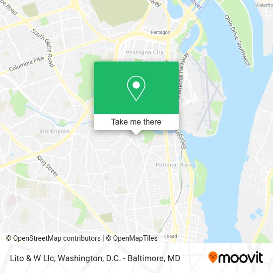 Lito & W Llc map