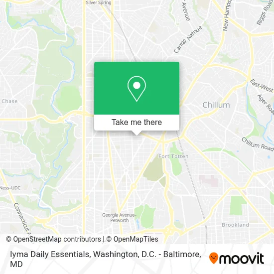 Iyma Daily Essentials map